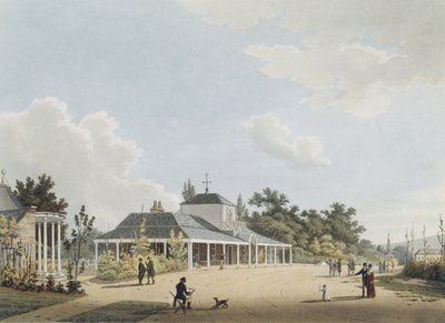 The Montpelier Pump Room, Cheltenham, engraved by John Bluck, 1813 by Thomas after Hulley